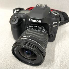 【H】人気❗️キヤノン デジタル一眼レフカメラ EOS 80D 説明書付