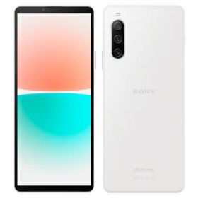 【ネットワーク利用制限−】Xperia10 IV SO-52C ホワイト【docomo版 SIMフリー】 SONY 当社3ヶ月間保証 中古 イオシス