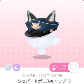 シェパードポリスキャップ双子分 | ポケコロツイン(ポケツイ)のアカウントデータ、RMTの販売・買取一覧