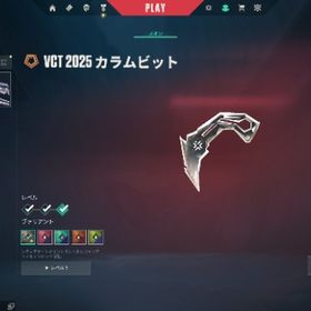 VCT2025カラムビット カオスヴァンダル クロナミシェリフ | VALORANT(ヴァロラント)のアカウントデータ、RMTの販売・買取一覧