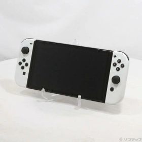 【中古】Nintendo(任天堂) Nintendo Switch 有機ELモデル Joy-Con(L)／(R) ホワイト 【297-ud】