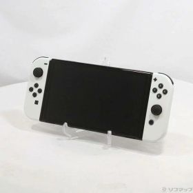 【中古】Nintendo(任天堂) Nintendo Switch 有機ELモデル Joy-Con(L)／(R) ホワイト 【269-ud】