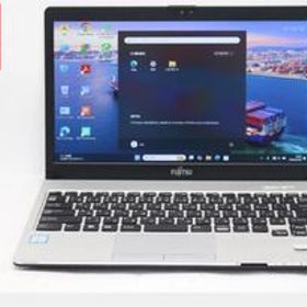 中古 フルHD 13.3型 Fujitsu LIFEBOOK S938S Windows11 第8世代 i5-8350U 12GB 256GB-SSD カメラ 無線 Office付き 中古パソコン 管:0934v