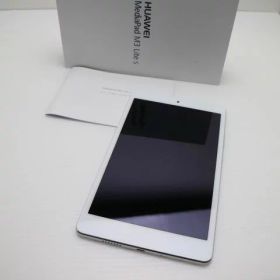 【中古】 新品同様 701HW MediaPad M3 Lite s ホワイト タブレット 本体 白ロム 中古 土日祝発送OK