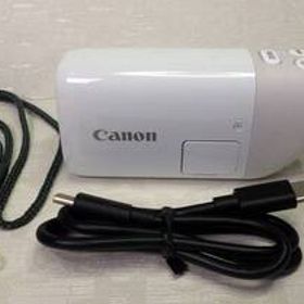 ★美品! キャノン Canon PowerShot ZOOM DS126849 ホワイト デジタル カメラ デジモノキュラー ★ 正常動作品 ★zz