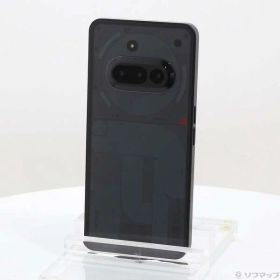 【中古】Nothing Nothing Phone (3a) 256GB ブラック A059 SIMフリー 【251-ud】