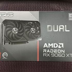 【未開封・未使用】エイスース ASUS Dual Radeon RX 9060 XT 16GB GDDR6 グラフィックカード DUAL-RX9060XT-16G