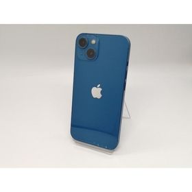 【中古】【赤ロム保証あり】Apple 楽天モバイル 【SIMフリー】 iPhone 13 128GB ブルー MLNG3J/A【静岡】保証期間１ヶ月【ランクB】