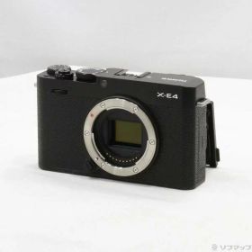 【中古】FUJIFILM(フジフイルム) FUJIFILM X-E4 ボディ ブラック 【262-ud】