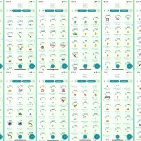 TL50✨8,9,10,11,12,14,16,18,17,19レジェンドポーズ✨伝説100％：25 | ポケモンGOのアカウントデータ、RMTの販売・買取一覧