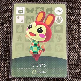 ニンテンドウ(任天堂)の新品 amiiboカード リリアン No087 第1弾 アミーボカード あつ森(その他)