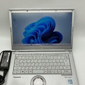 【中古】Panasonic Letsnote CF-LV7 i5-8350U 第8世代 メモリ8GB SSD256GB 14型FHD Webカメラ Win11 Pro DVD±RW HDMI バッテリー98％