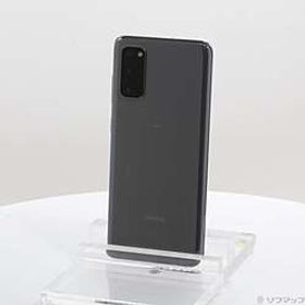 〔中古品（難あり）〕 Galaxy S20 5G 128GB コスミックグレー SCG01 auロック解除SIMフリー ［6.2インチ有機EL／Snapdragon 865］〔中古品（難あり）〕 Galaxy S20 5G 128GB コスミックグレー SCG01 auロック解除SIMフリー ［6.2インチ有機EL／Snapdragon 865］