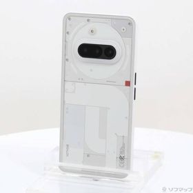 〔中古〕Nothing Phone (3a) 256GB ホワイト A10400157 SIMフリー〔251-ud〕