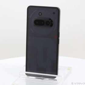 〔中古〕Nothing Nothing Phone (3a) 256GB ブラック A059 SIMフリー〔251-ud〕