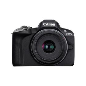 Canon ミラーレス一眼カメラ EOS R50 標準ズームレンズキット(RF-S18-45) ブラック/APS-C/約375g EOSR50BK-1845ISSTMLK