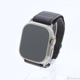 〔中古〕Apple(アップル) Apple Watch Ultra 2 GPS + Cellular 49mm チタニウムケース インディゴアルパインループ〔348-ud〕