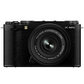 【保証開始日未記入】【他店印付/在庫あり】FUJIFILM X-M5 XC15-45mmレンズキット ブラック ミラーレスデジタルカメラ 富士フィルム