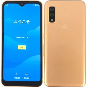 【中古】 FUJITSU arrows We FCG01 Rose Gold ローズゴールド au SIMロック解除済 白ロム 本体