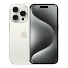 【中古】iPhone15 Pro A3101 (MTUD3J/A) 256GB ホワイトチタニウム【au版 SIMフリー】 Apple スマホ スマートフォン 当社3ヶ月間保証 送料無料 利用制限▲/赤ロム永久保証 イオシス