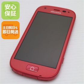 フジツウ(富士通)の超美品 F-04J らくらくスマートフォン4 ピンク M777(スマートフォン本体)