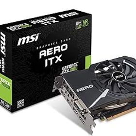 【中古】MSI GeForce GTX 1060 AERO ITX 6G OC グラフィックスボード VD6307