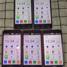 シンプルスマホ3 509SH 2G16G android6 Simフリー5台
