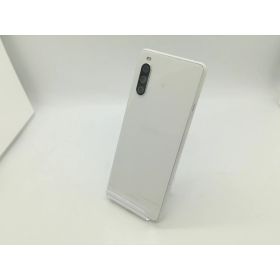 【中古】SONY 国内版 【SIMフリー】 Xperia 10 III Lite ホワイト 6GB 64GB XQ-BT44【OSU301】保証期間1ヶ月【ランクB】