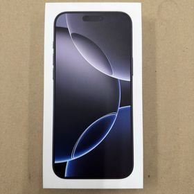 アップル(Apple)のiPhone16 Pro Max 1TB ブラックチタニウム(スマートフォン本体)