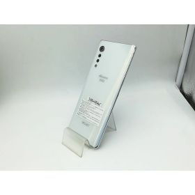 【中古】LG電子 docomo 【SIMロック解除済み】 LG VELVET（LG Dual Screen付） オーロラ ホワイト 6GB 128GB L-52A【秋葉本店】保証期間1ヶ月【ランクA】