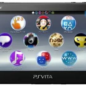 【中古】 PlayStation Vita Wi-Fiモデル ブラック (PCH-2000ZA11)