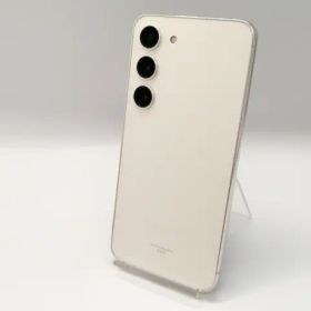 【中古】SAMSUNG au 【SIMフリー】 Galaxy S23 クリーム 8GB 256GB SCG19【小倉駅前】保証期間１ヶ月【ランクA】