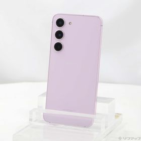 (中古)SAMSUNG Galaxy S23 256GB ラベンダー SC-51D docomo SIMフリー(352-ud)