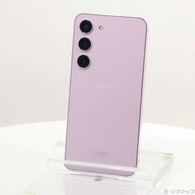 (中古)SAMSUNG Galaxy S23 256GB ラベンダー SC-51D docomo SIMフリー(269-ud)