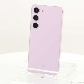 (中古)SAMSUNG Galaxy S23 256GB ラベンダー SCG19 au SIMフリー(262-ud)