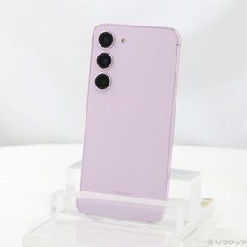 (中古)SAMSUNG Galaxy S23 256GB ラベンダー SC-51D docomo SIMフリー(352-ud)