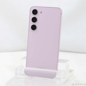 (中古)SAMSUNG Galaxy S23 256GB ラベンダー SCG19 au SIMフリー(349-ud)