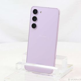 (中古)SAMSUNG Galaxy S23 256GB ラベンダー SC-51D docomo SIMフリー(349-ud)