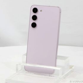 (中古)SAMSUNG Galaxy S23 256GB ラベンダー SCG19 au SIMフリー(295-ud)