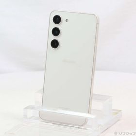 (中古)SAMSUNG Galaxy S23 256GB クリーム SC-51D docomo SIMフリー(262-ud)