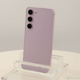 (中古)SAMSUNG Galaxy S23 256GB ラベンダー SCG19 au SIMフリー(305-ud)