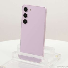 (中古)SAMSUNG Galaxy S23 256GB ラベンダー SCG19 au SIMフリー(262-ud)