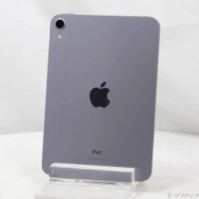 〔中古品〕 iPad mini 第6世代 256GB パープル MK7X3J／A Wi-Fi【297】