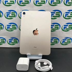 美品 iPad mini 第6世代 256GB スターライト バッテリー93% Type-Cケーブル付き 送料無料