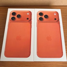 アップル(Apple)のアップル iPhone17 Pro Max 256GB 2台コズミックオレンジ(スマートフォン本体)