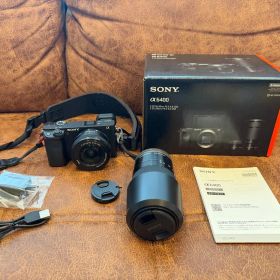 SONY α6400 ミラーレスカメラ 本体とレンズセット