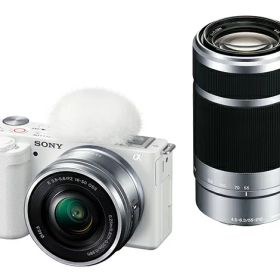 【在庫あります 即納可能】デジタル一眼カメラ ZV-E10Y ダブルズームレンズキット ホワイト