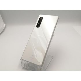 【中古】SONY au 【SIMロックあり】 Xperia 1 II ホワイト 8GB 128GB SOG01【ECセンター】保証期間１ヶ月【ランクB】