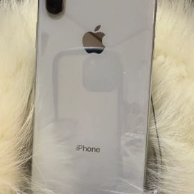 iPhone X 256GB シルバー 国内版SIMフリー バッテリー100％