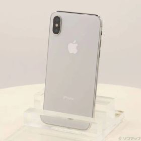 〔中古品〕 iPhoneX 64GB シルバー MQAY2J／A SoftBank【269】
